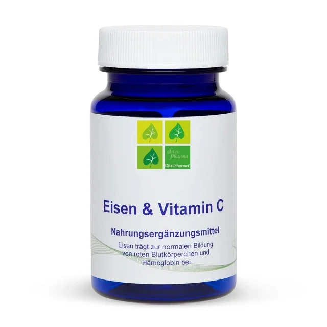 Φωτογραφία προϊόντος: METAPHARM dp Eisen & Vitamin C Συμπλήρωμα Σιδήρου με Βιταμίνη C 60 Κάψουλες