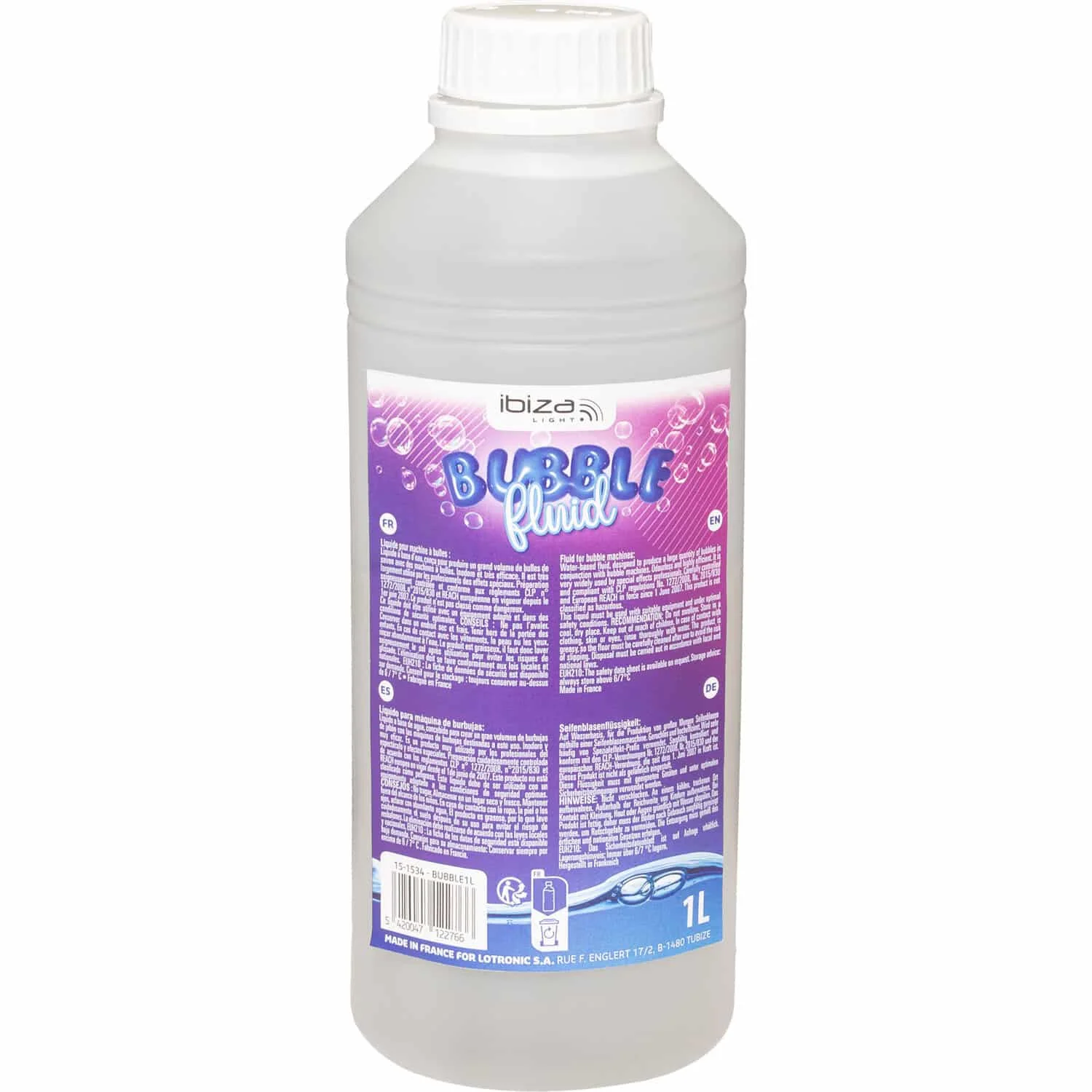 Φωτογραφία προϊόντος: IBIZA BUBBLE1L Bubble Fluid 1L (15-1534)