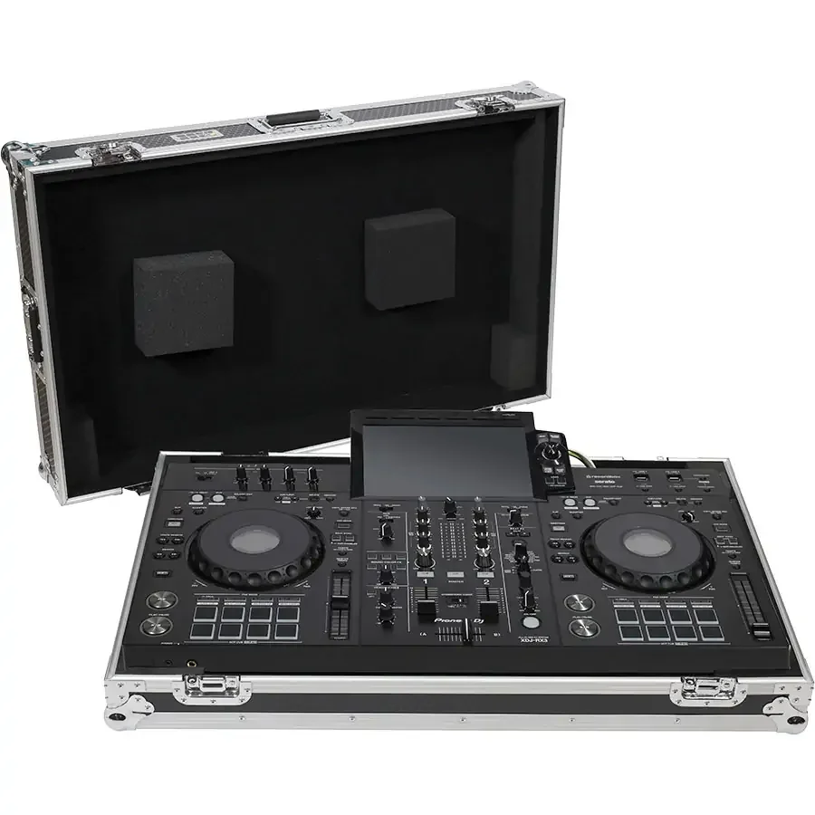 Φωτογραφία προϊόντος: WALKASSE WMC-PRODJRX3W Flight case All-in-one DJ System Pioneer XDJ-RX3 Silver (Wheels)
