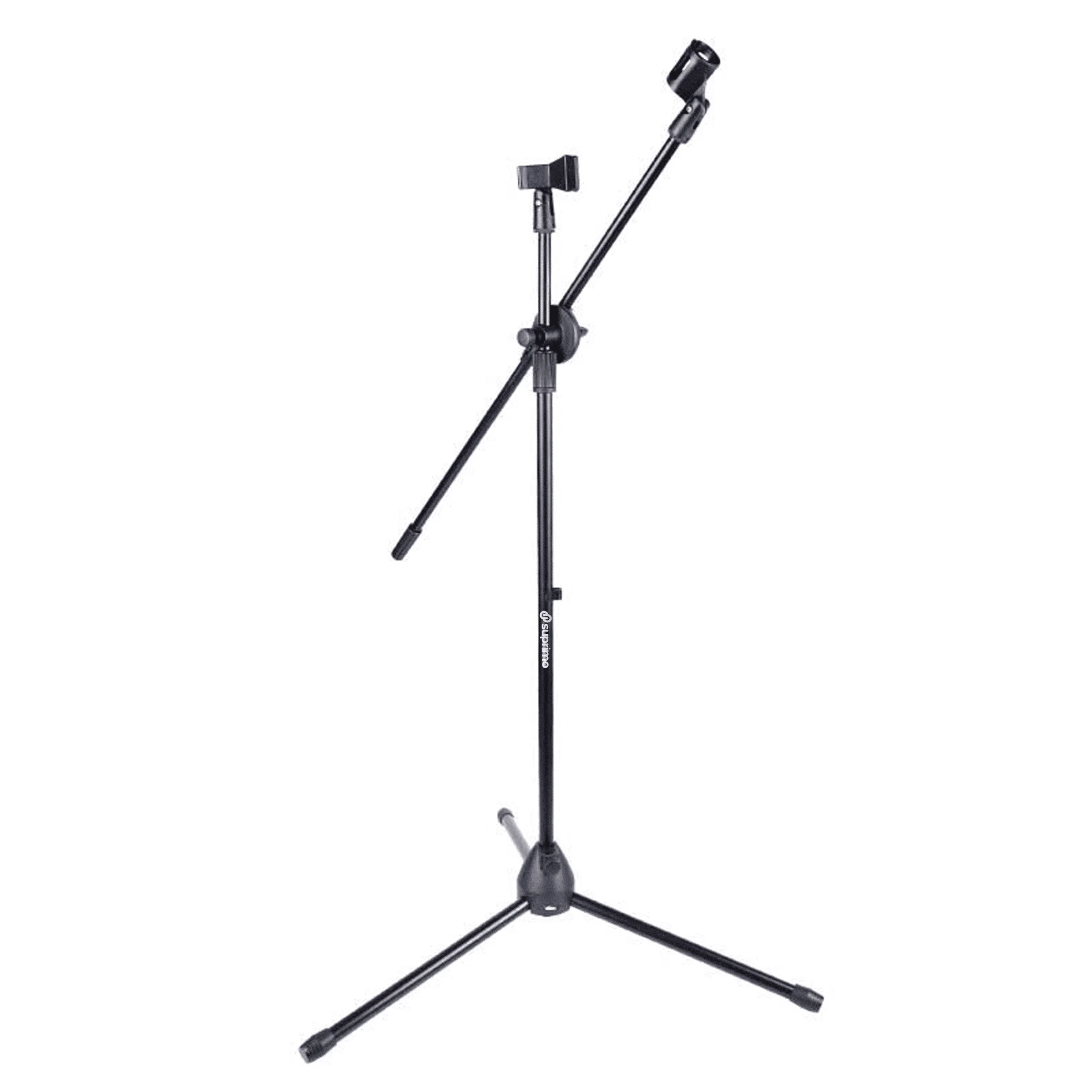 Φωτογραφία προϊόντος: SUPRIMO M1 microphone stand boom arm double foldable for 2 mics flexible holder clip