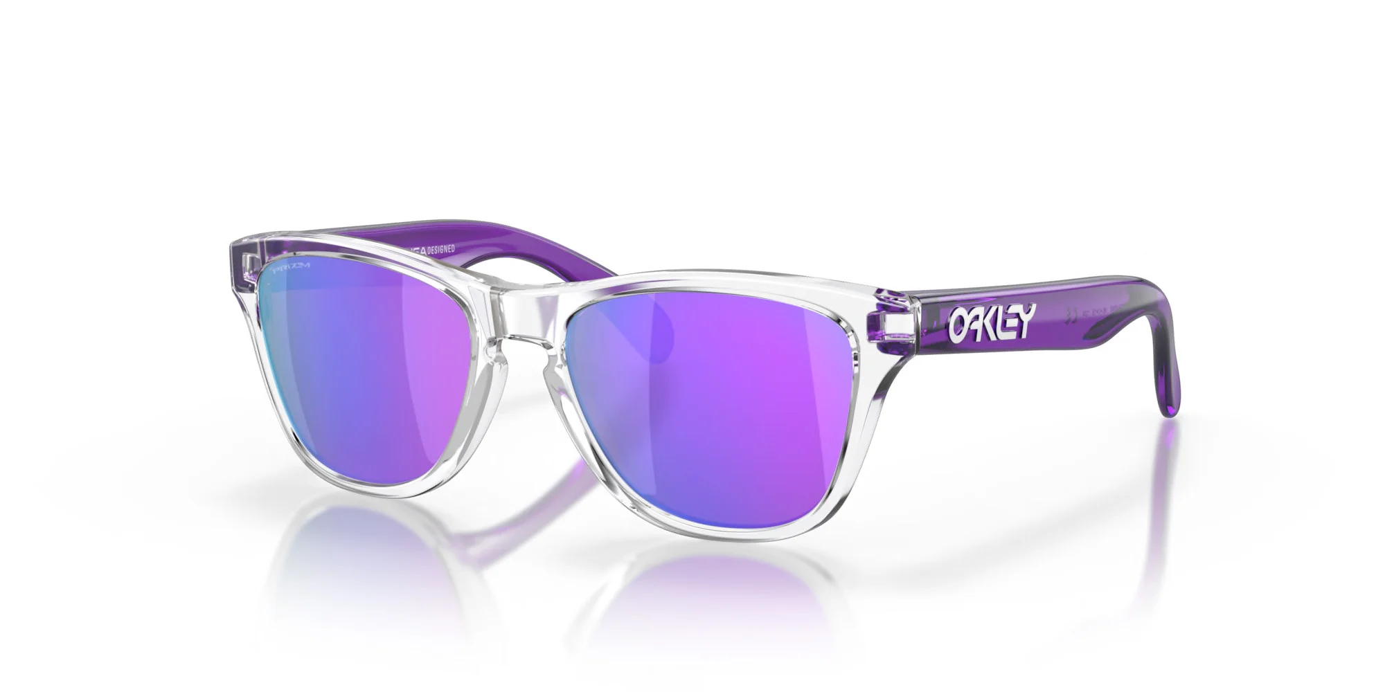 Φωτογραφία προϊόντος: OAKLEY FROGSKINS XXS CLEAR PURPLE PRIZM VIOLET