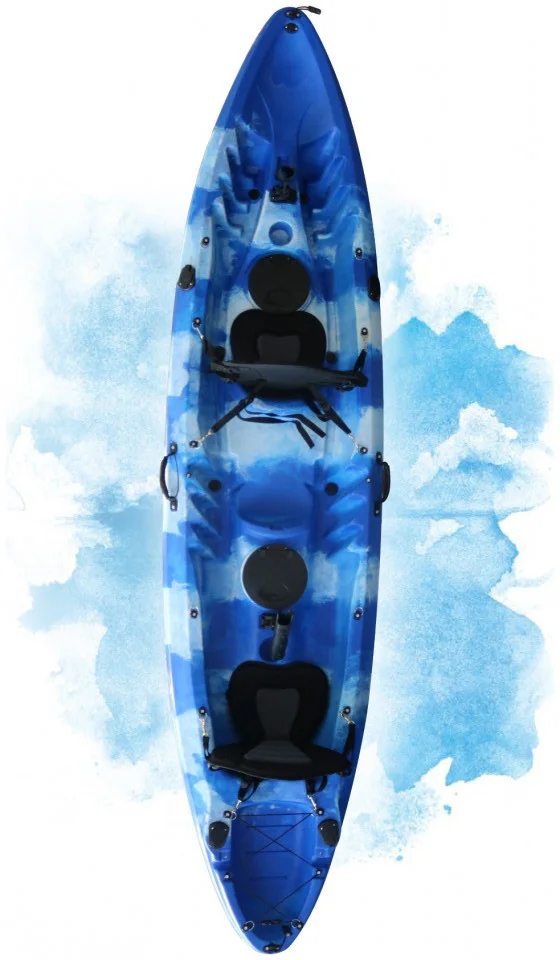 Φωτογραφία προϊόντος: LIFE SPORT HAPPINESS 12'1" ΣΚΛΗΡΟ 2 + 1 KAYAK LLDPE
