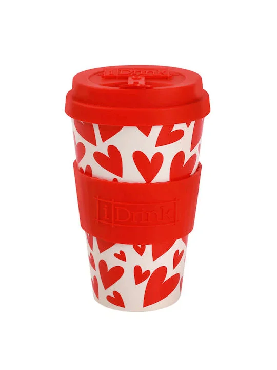 Φωτογραφία προϊόντος: I-total ΚΟΥΠΑ i DRINK ID5022 R-PET CUP 435ml HEART