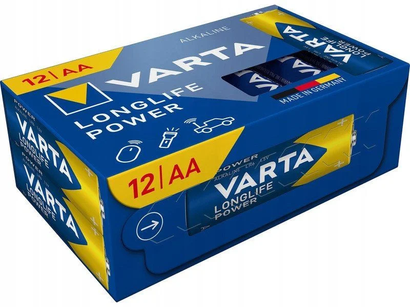 Φωτογραφία προϊόντος: . VARTA alkaline battery R6 (AA) Loglife 12 pcs