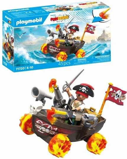 Φωτογραφία προϊόντος: Playmobil 71720 CRAZY KART ΠΕΙΡΑΤΙΚΟ ΚΑΡΑΒΙ