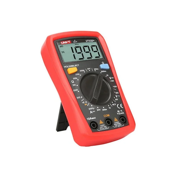 Φωτογραφία προϊόντος: OEM Uni-T UT-33D+ Ψηφιακό Πολύμετρο με Μέτρηση AC / DC / Αντίστασης
