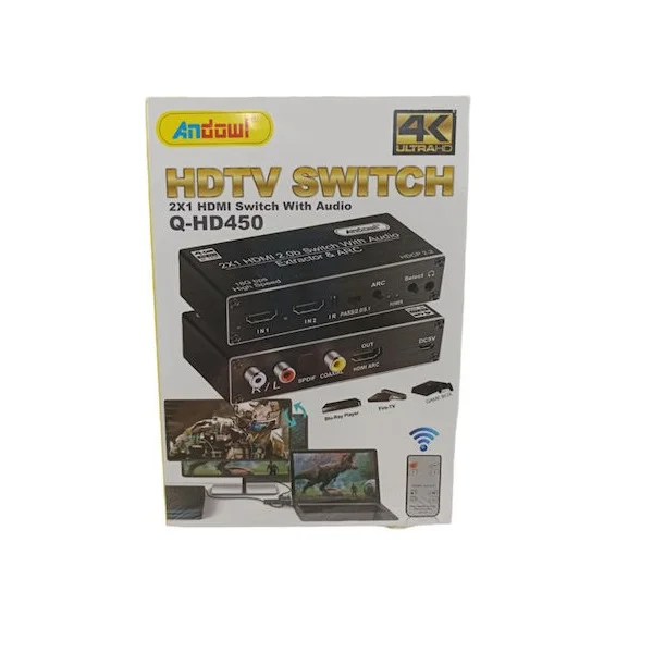 Φωτογραφία προϊόντος: OEM Andowl Q-HD450 HDMI Switch