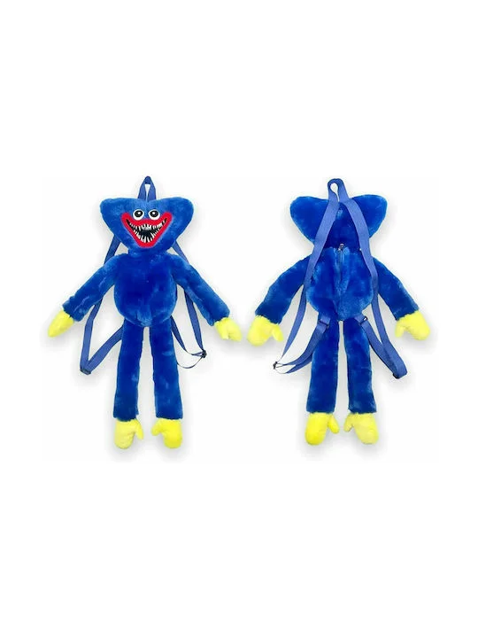 Φωτογραφία προϊόντος: OEM Poppy Playtime Huggy Wuggy Παιδική Τσάντα Πλάτης Μπλε 60εκ.