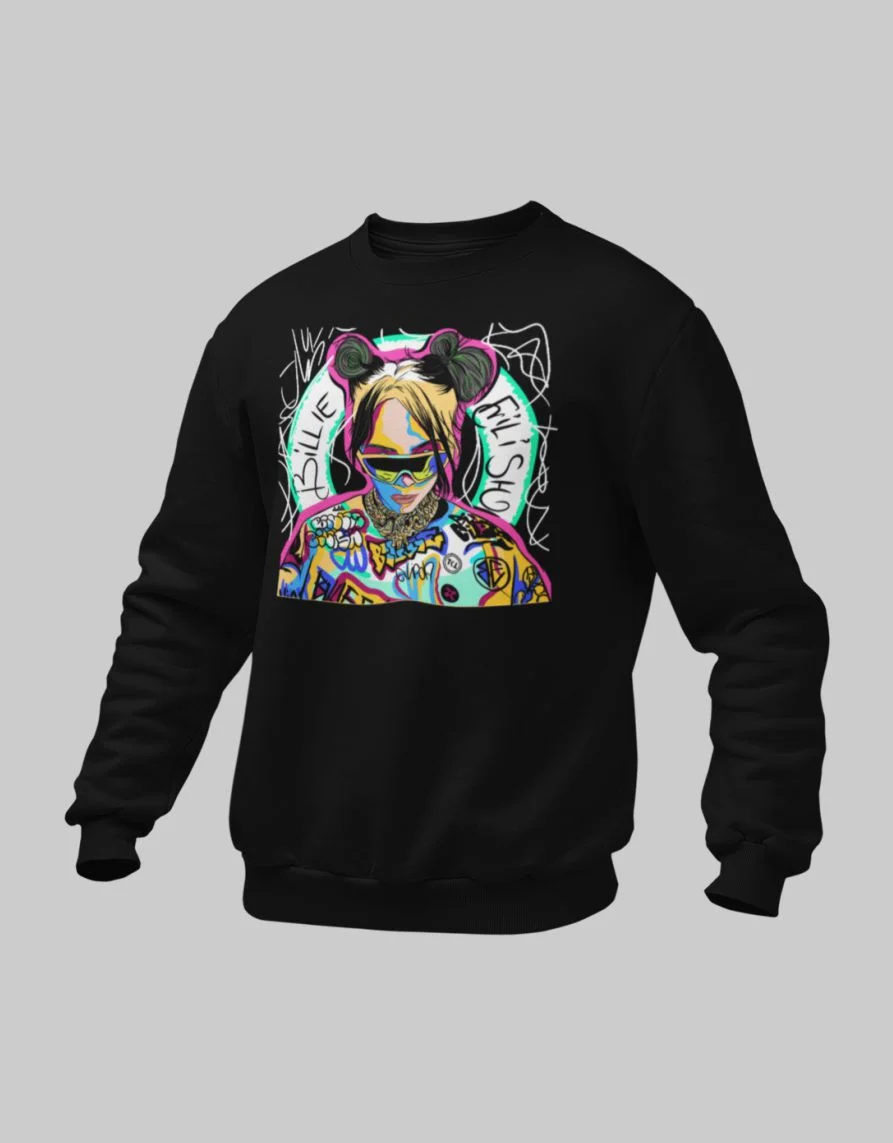 Φωτογραφία προϊόντος: Billie Eilish Street Art Kids Sweatshirt