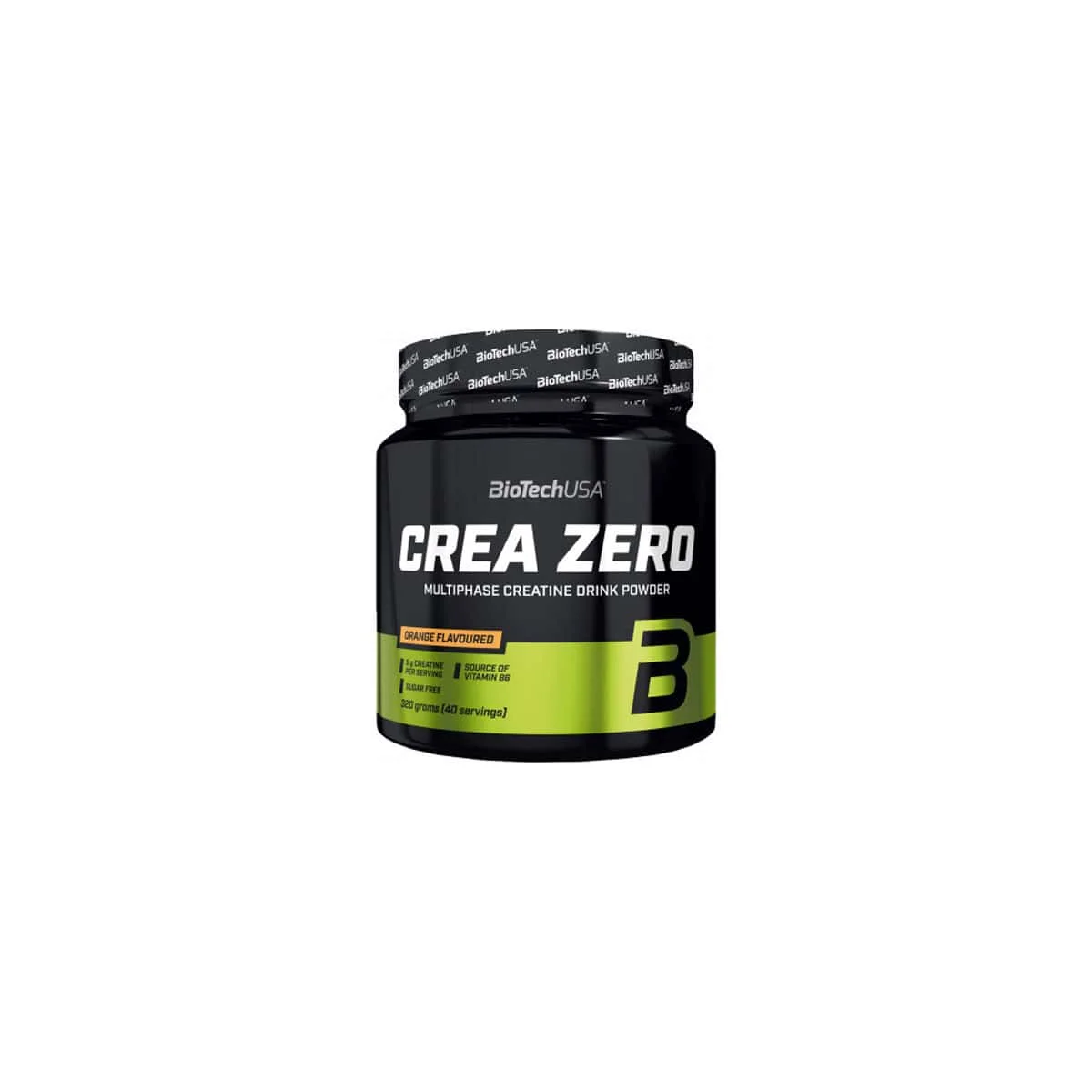 Φωτογραφία προϊόντος: Medipharmacy BiotechUSA Crea Zero Orange Flavoured Powder 320 gr
