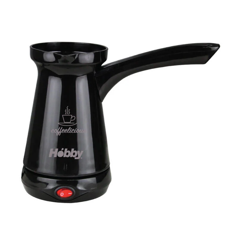 Φωτογραφία προϊόντος: Hobby HCP-40391 Ηλεκτρικό Μπρίκι 800W με Χωρητικότητα 220ml Μαύρο
