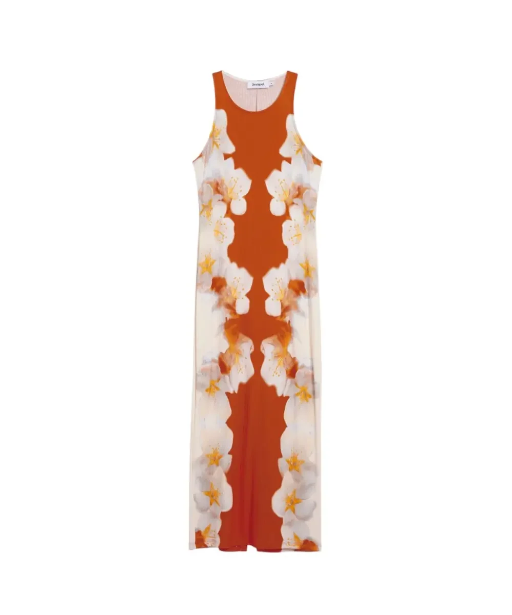 Φωτογραφία προϊόντος: Desigual - Γυναικείο Φόρεμα Maxi Jasmine 26SWVK37-7002 Πορτοκαλί