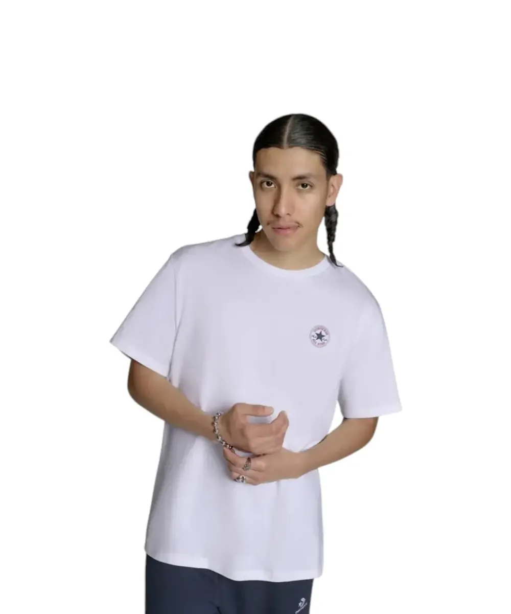 Φωτογραφία προϊόντος: Converse - Ανδρικό T‑shirt Chuck Print Tee Standar Fit CVM5T565-100 Λευκό