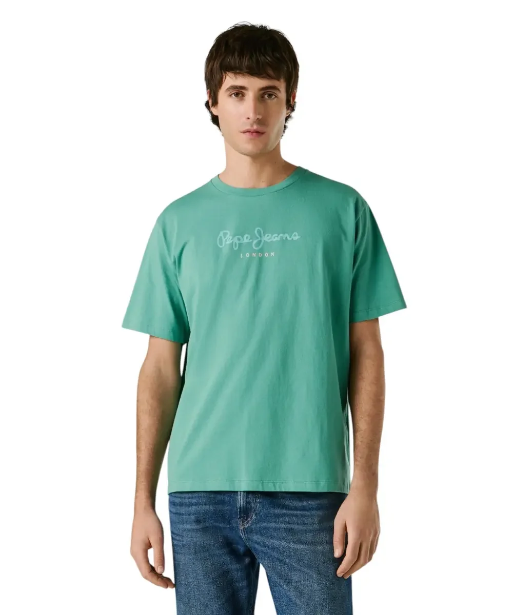 Φωτογραφία προϊόντος: Pepe Jeans - Ανδρικό T-shirt Eggo N PM5010178-671 Πράσινο Ανοιχτό