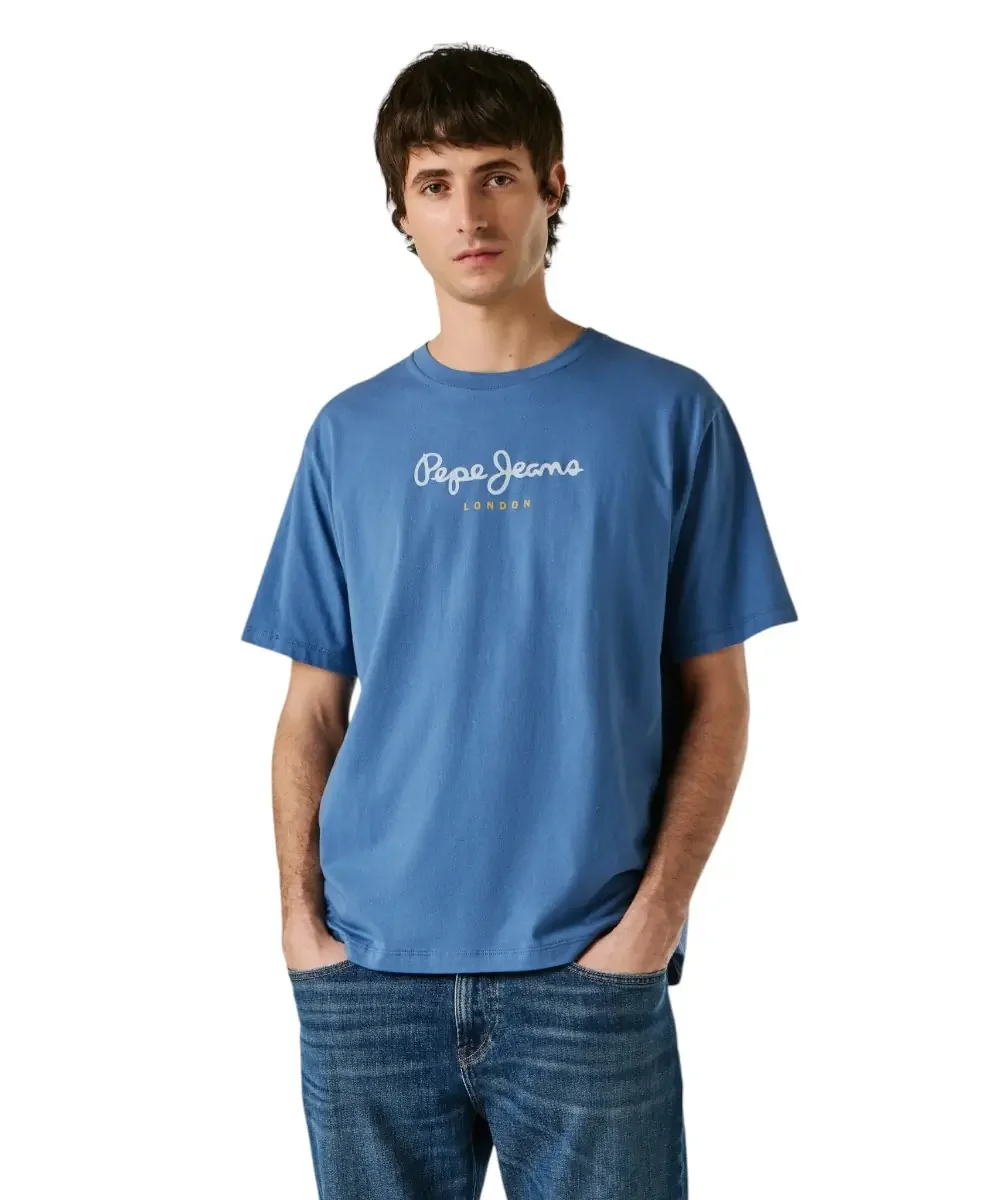 Φωτογραφία προϊόντος: Pepe Jeans - Ανδρικό T-shirt Eggo N PM5010178-576 Μπλε