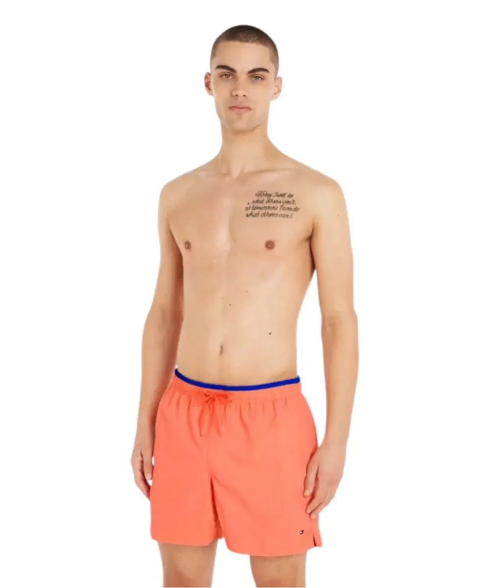 Φωτογραφία προϊόντος: Tommy Hilfiger - Ανδρικό Μαγιό Σορτς Medium Drawstring UM0UM03083-TKL Πορτοκαλί