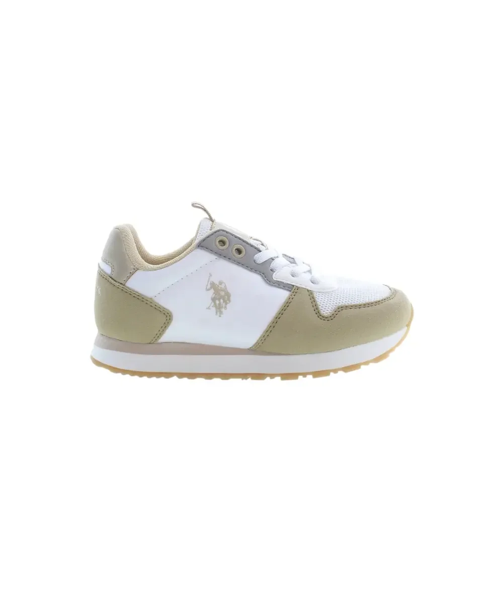 Φωτογραφία προϊόντος: U.S. Polo Assn. - Παιδικά Sneakers NOBIK008K3TH1-WHI-L Μπεζ/Λευκό