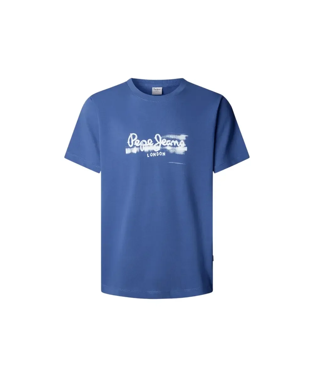 Φωτογραφία προϊόντος: Pepe Jeans - Ανδρικό T-shirt Seasonal Logo Fantasy 3 PM5010292-576 Μπλε