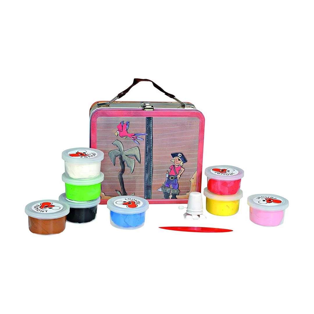Φωτογραφία προϊόντος: 630516, Egmont toys, Βαλιτσάκι Ψυχρού Πηλού, Πειρατής