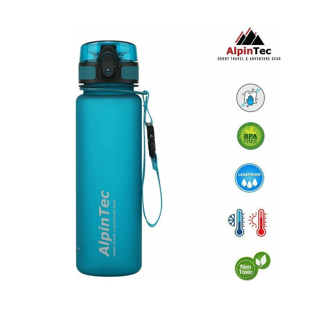 Φωτογραφία προϊόντος: AlpinTec AlpinPro S-500 Πλαστικό Παγούρι 500ml Γαλάζιο