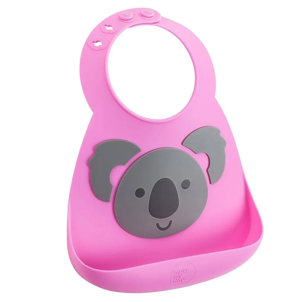 Φωτογραφία προϊόντος: Make My Day Baby Bib Σαλιάρα Σιλικόνης Baby Bib Koala