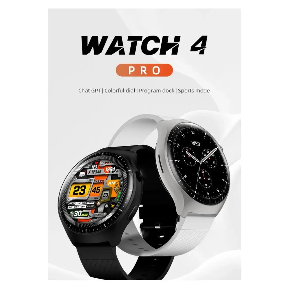 Φωτογραφία προϊόντος: Watch 4 Pro Smart Watch 1.55 Inc Amoled Screen Μαύρο