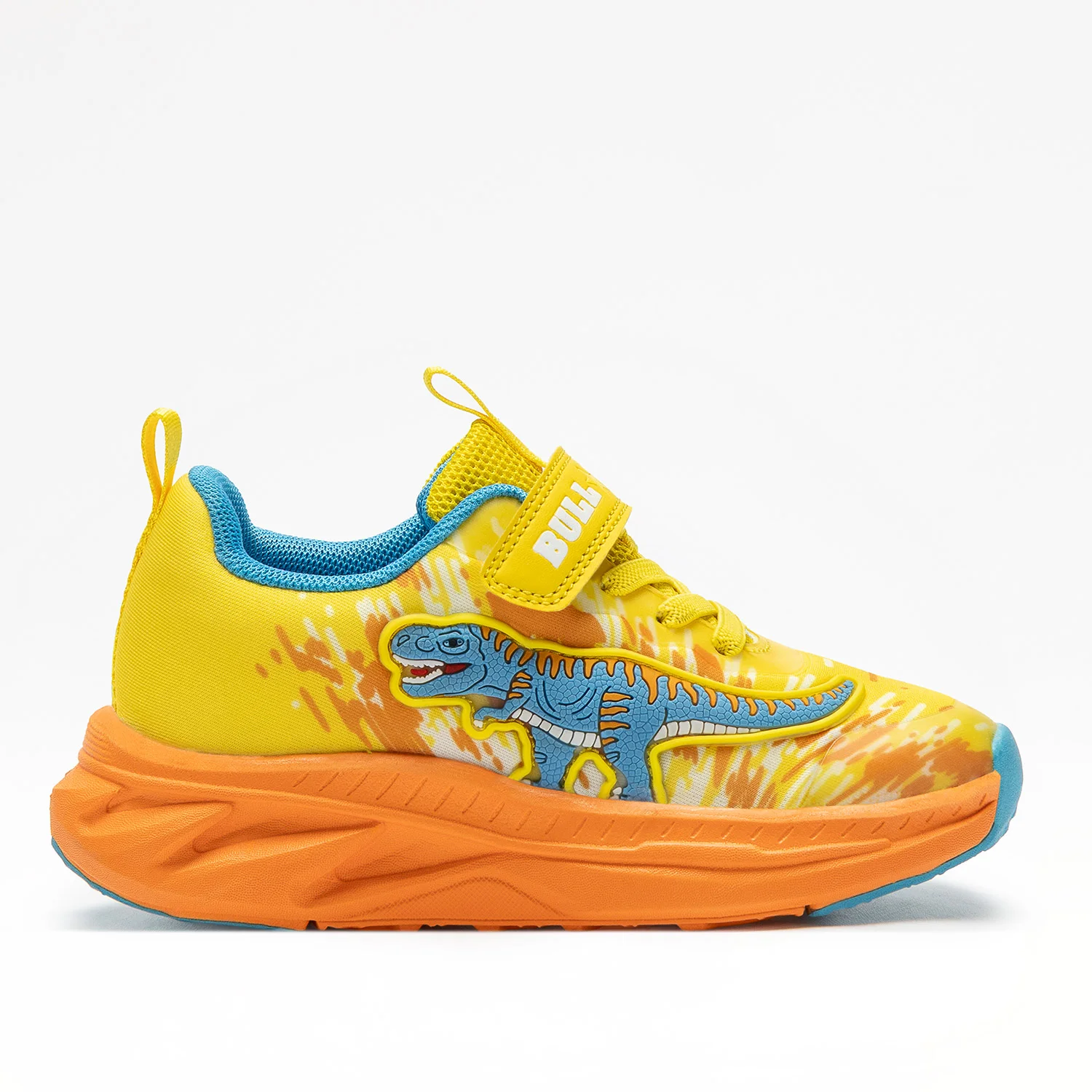 Φωτογραφία προϊόντος: Bull Boys DNAL5155B00-GI01-B00 Παιδικά Sneakers με Σκρατς + Φωτάκια Κίτρινα