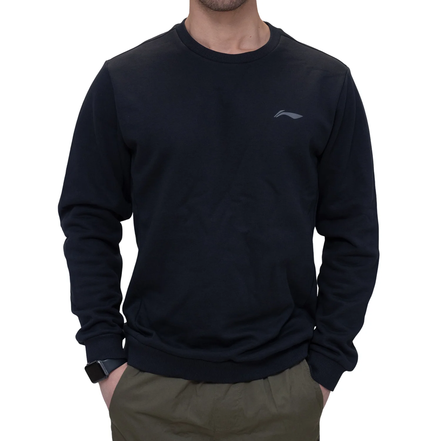 Φωτογραφία προϊόντος: Ανδρικό Φούτερ Li Ning Training Series Sweater - ΜΑΥΡΟ