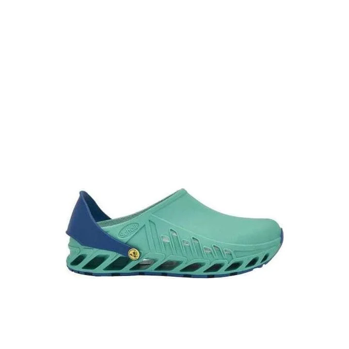 Φωτογραφία προϊόντος: SCHOLL Evoflex Emerald/Navy Blue Ανατομικά Σαμπό F29378 2295 Πράσινο