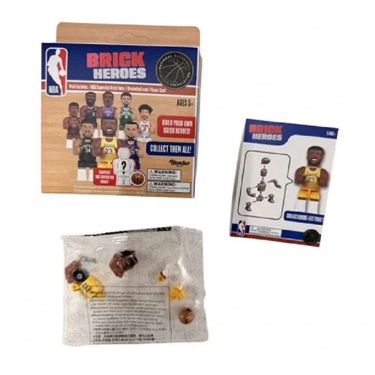 Φωτογραφία προϊόντος: Giochi Preziosi NBA Brick Heroes Μίνι Φιγούρα NBA Superstar σε Κουτάκι Έκπληξη