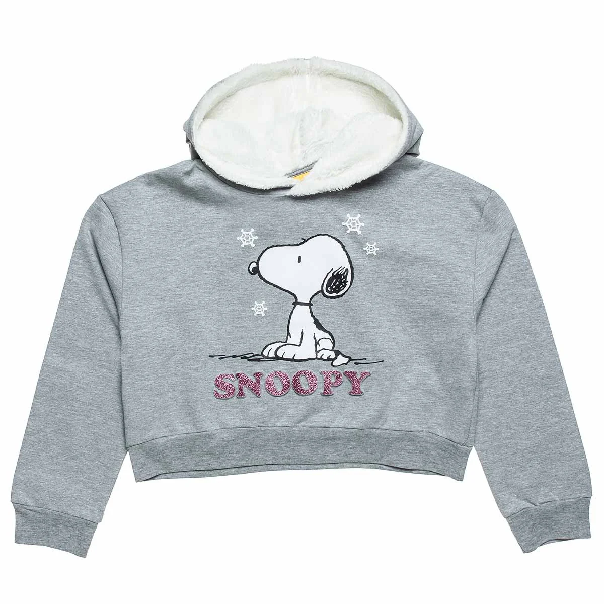 Φωτογραφία προϊόντος: Peanuts Μπλούζα φούτερ Snoopy με ανάγλυφα glitter στοιχεία