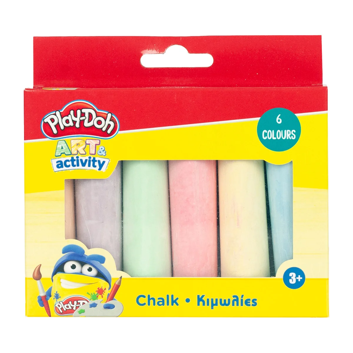 Φωτογραφία προϊόντος: Alouette Κιμωλίες jumbo 6τμχ Play-Doh