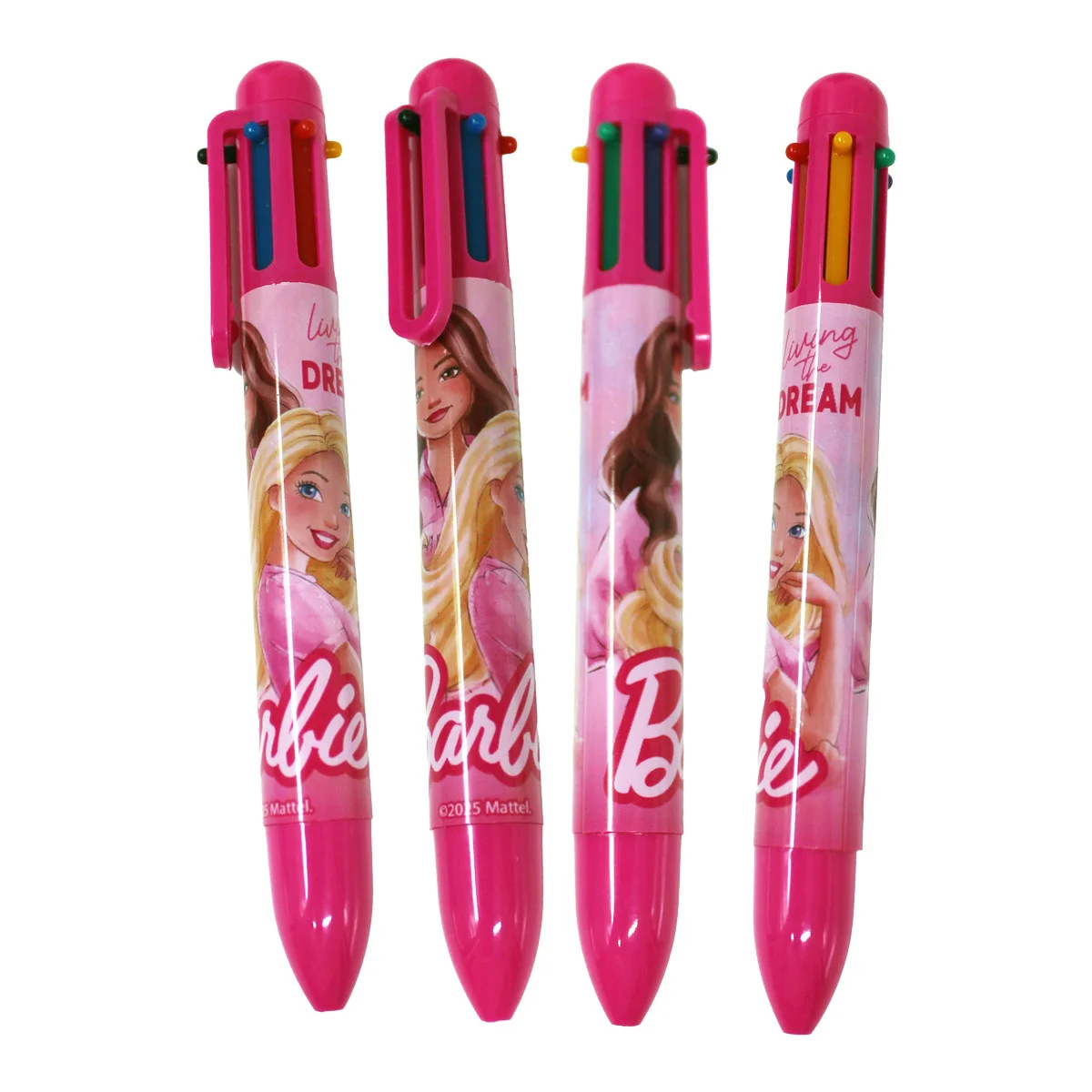 Φωτογραφία προϊόντος: Στυλό με 6 χρώματα Barbie