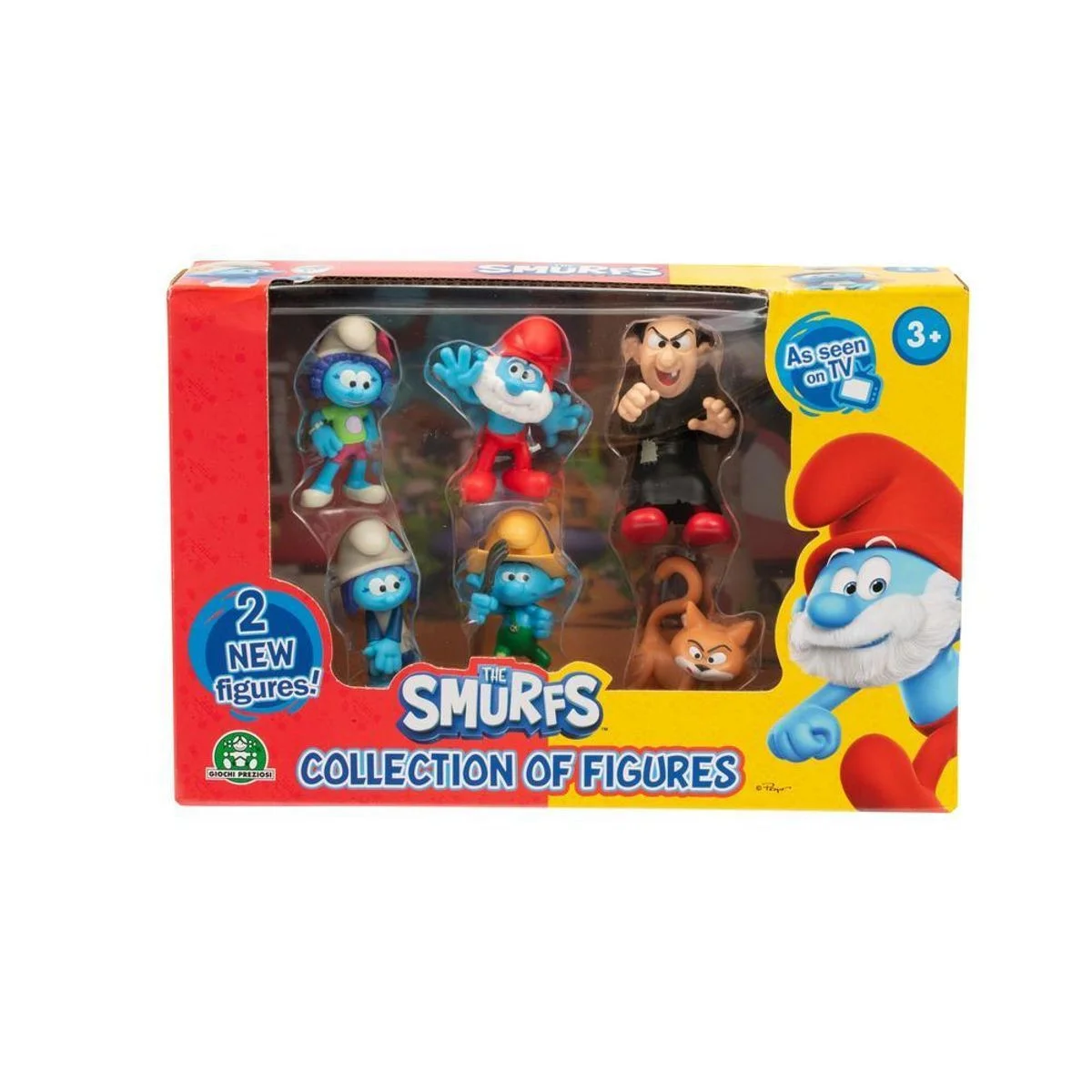 Φωτογραφία προϊόντος: The Smurfs Σετ 6 φιγούρων Στρουμφάκια 5,5εκ.