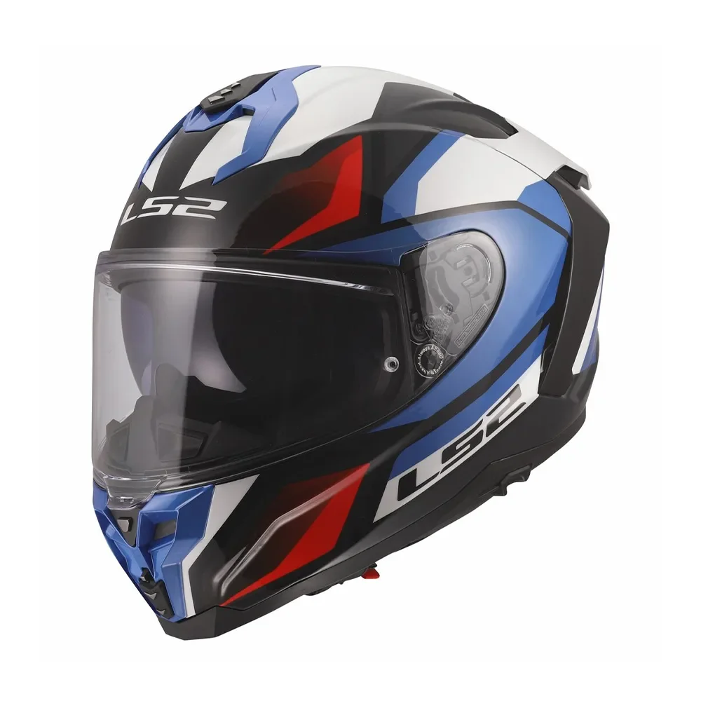 Φωτογραφία προϊόντος: ΚΡΑΝΟΣ FULL FACE CHALLENGER II FF817 VIPER WHITE BLUE RED ECE 22.06 | LS2