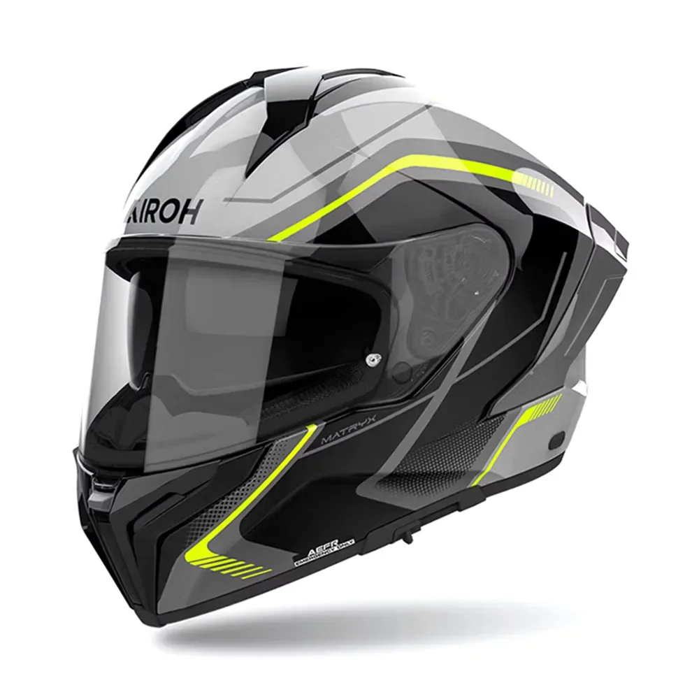 Φωτογραφία προϊόντος: ΚΡΑΝΟΣ FULL FACE MATRYX WIDE YELLOW GLOSS ECE 22.06 | AIROH