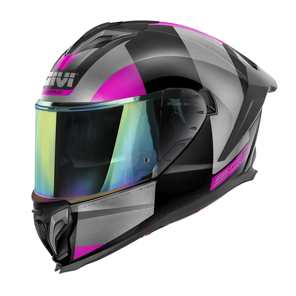 Φωτογραφία προϊόντος: ΚΡΑΝΟΣ FULL FACE H50.3 VISION BLACK/TITAN/FUCSIA ΜΕ PINLOCK ECE 22.06 | GIVI