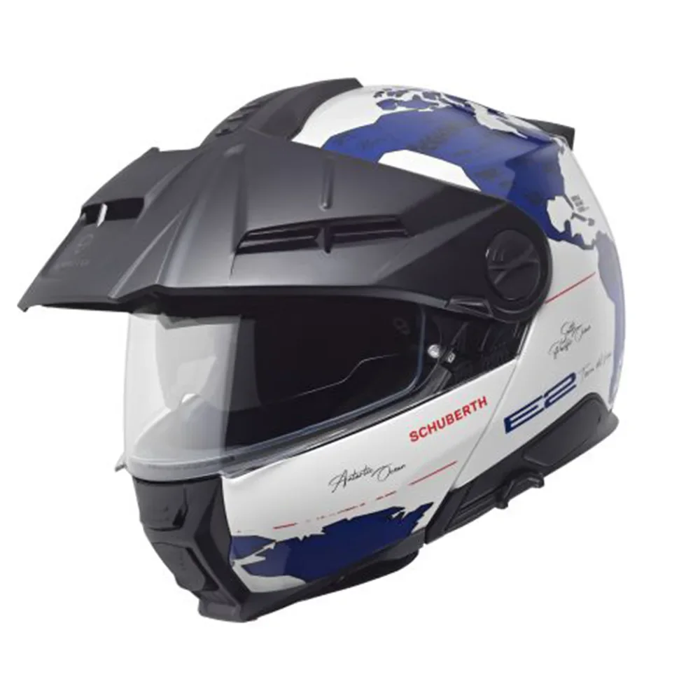 Φωτογραφία προϊόντος: ΚΡΑΝΟΣ FLIP-UP E2 ADVENTURE ATLAS BLUE ECE 22.06 | SCHUBERTH