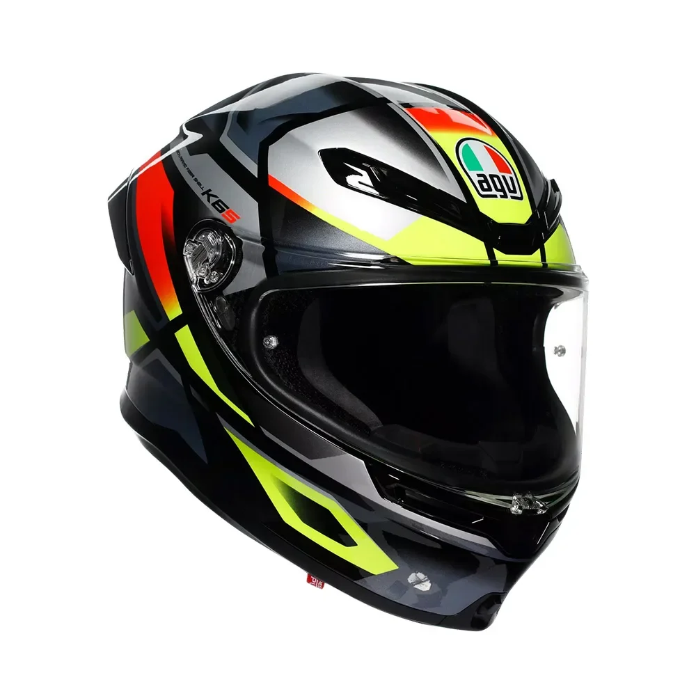 Φωτογραφία προϊόντος: ΚΡΑΝΟΣ FULL FACE K6 S MPLK ERAZER BLACK/RED/YELLOW FLUO ECE 22.06 | AGV