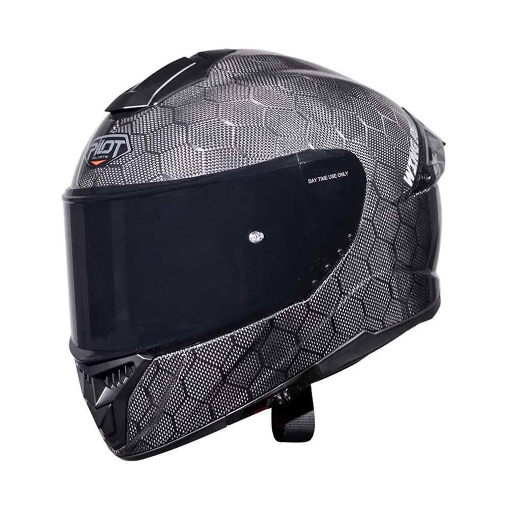 Φωτογραφία προϊόντος: ΚΡΑΝΟΣ FULL FACE WING RS CARBON SNAKE GLOSSY ECE 22.06 | PILOT
