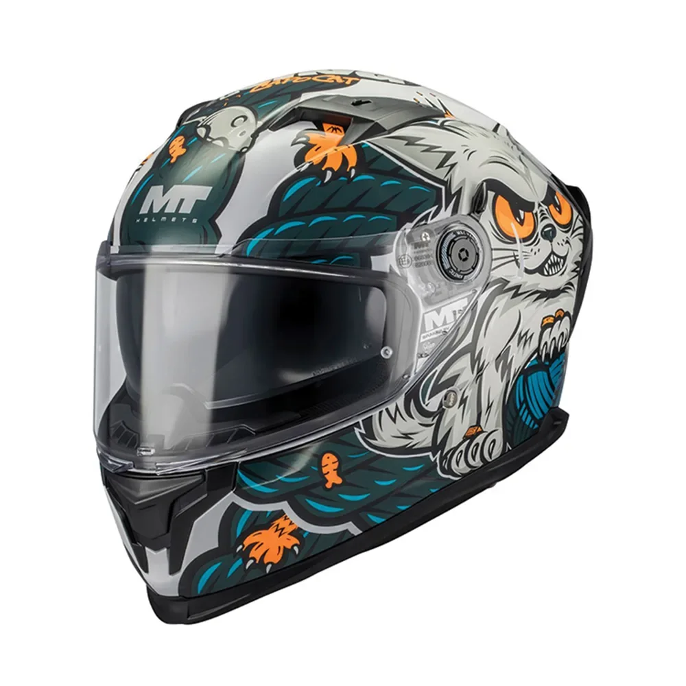 Φωτογραφία προϊόντος: ΚΡΑΝΟΣ FULL FACE BRAKER SV THE KING BLACK/GREY/BLUE A7 ECE 22.06 | MT
