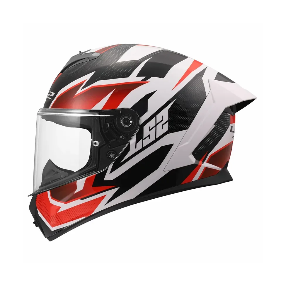 Φωτογραφία προϊόντος: ΚΡΑΝΟΣ FULL FACE RAPID III FF820 XTREM WHITE BLACK RED ECE 22.06 | LS2
