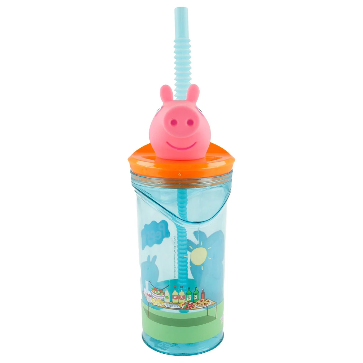 Φωτογραφία προϊόντος: Ποτήρι με καλαμάκι Peppa Pig 360ml