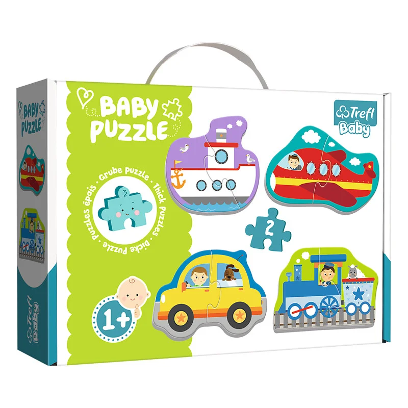 Φωτογραφία προϊόντος: Trefl Puzzle Παζλ Trefl Baby 2τμχ Μέσα Μεταφοράς 4 σχέδια