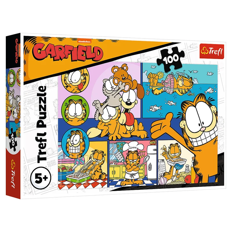 Φωτογραφία προϊόντος: Trefl Puzzle Παζλ Trefl 100τμχ Garfield