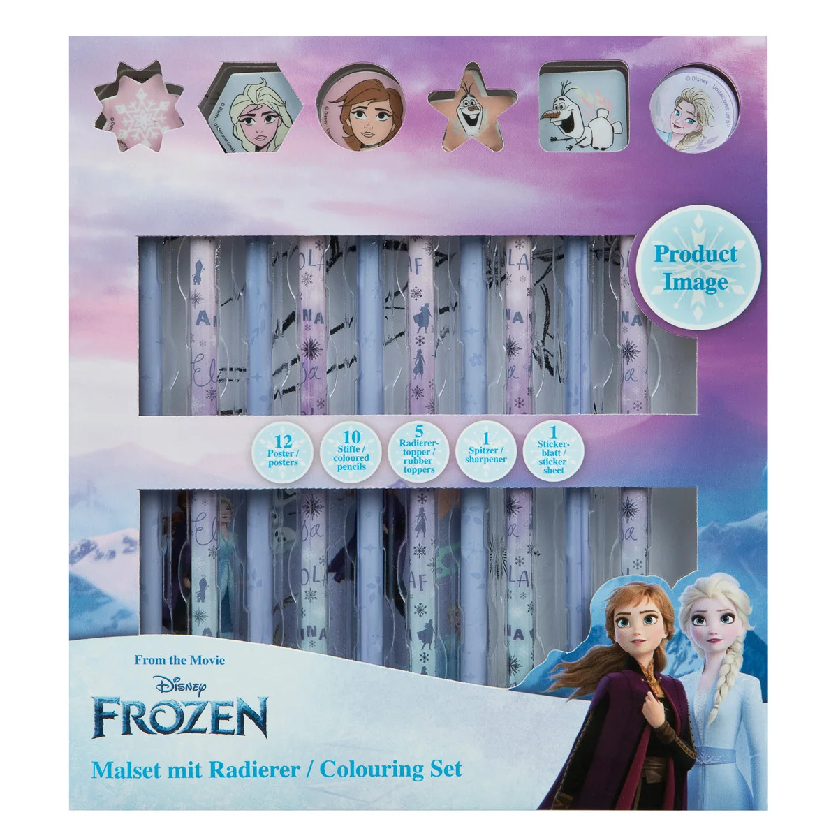 Φωτογραφία προϊόντος: Σετ ζωγραφικής Disney Frozen 29τμχ