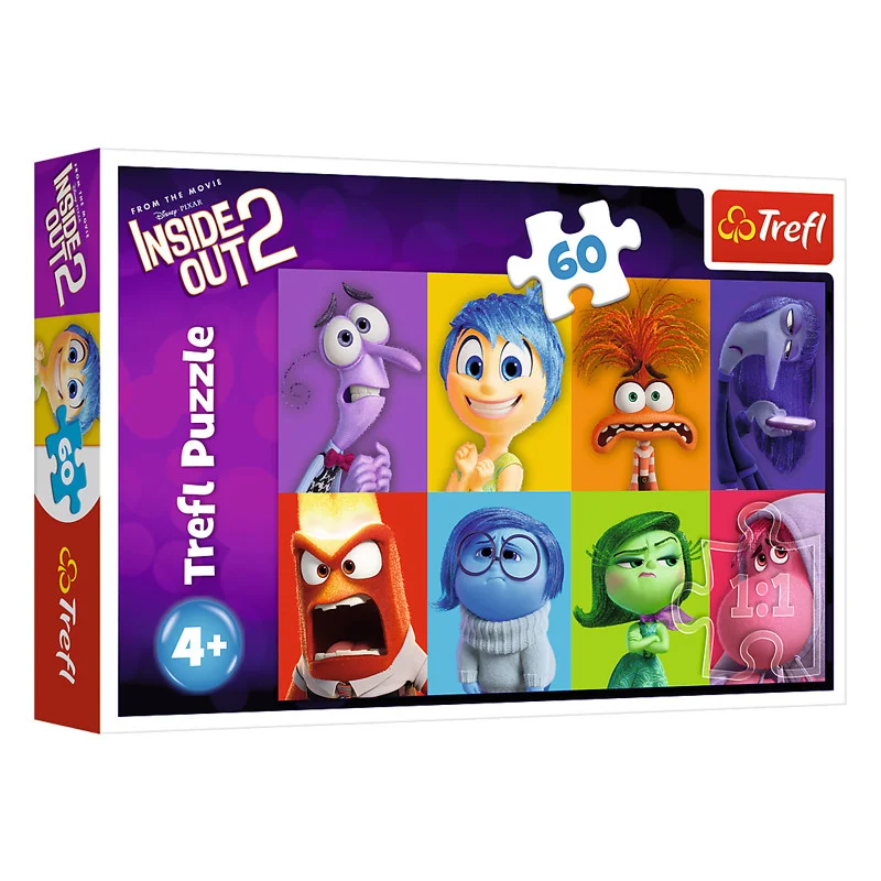 Φωτογραφία προϊόντος: Trefl Puzzle Παζλ Trefl 60τμχ Inside Out 2