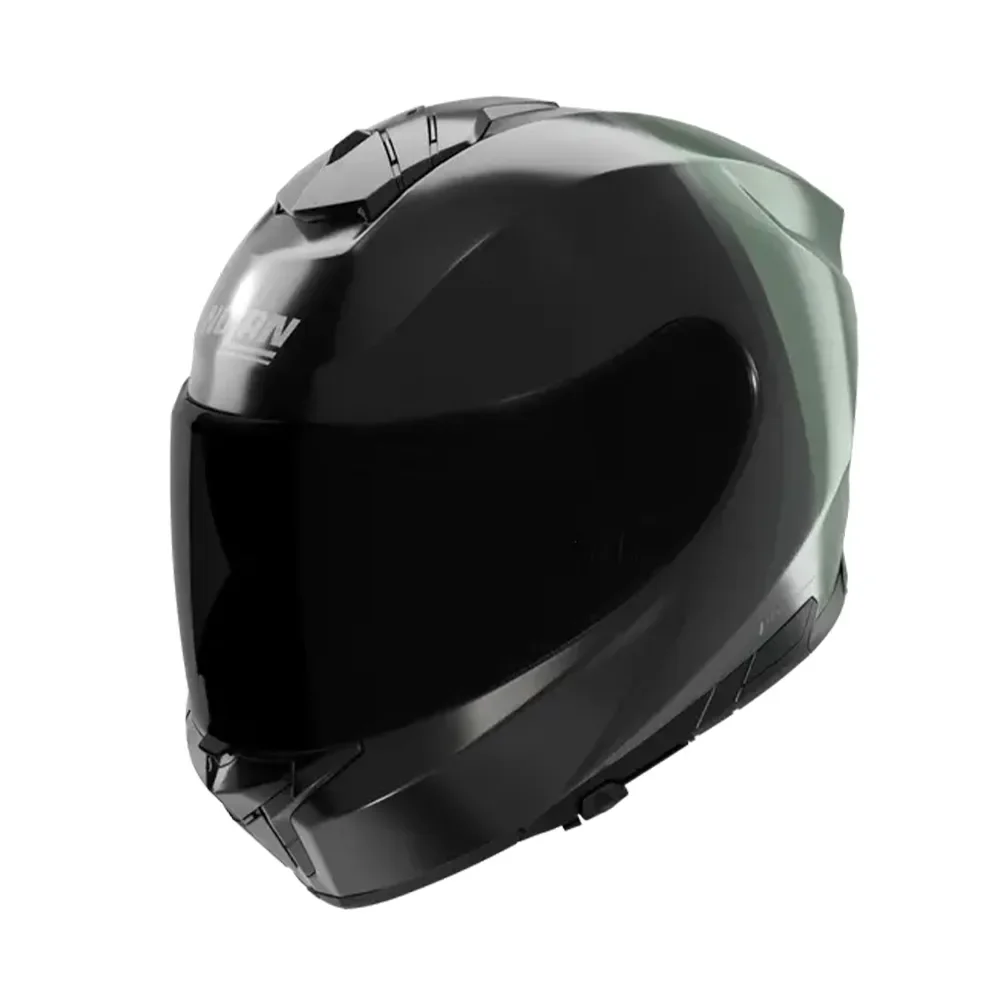 Φωτογραφία προϊόντος: ΚΡΑΝΟΣ FULL FACE N80-8 VERNICIATURA SPECIALE 350 BLACK/GREEN/GREY ECE 22.06 | NOLAN