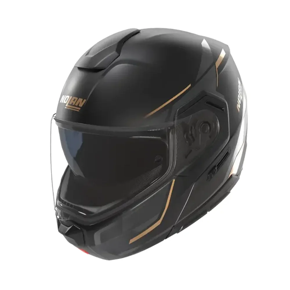 Φωτογραφία προϊόντος: ΚΡΑΝΟΣ FLIP-UP N90-3 SINCRONO 351 BLACK/ANTHRACITE/GOLD ECE 22.06 | NOLAN