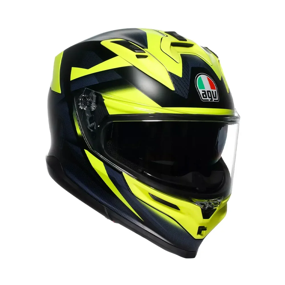 Φωτογραφία προϊόντος: ΚΡΑΝΟΣ FULL FACE K7 MPLK GLIMPSE MATT BLACK/YELLOW FLUO ECE 22.06 | AGV